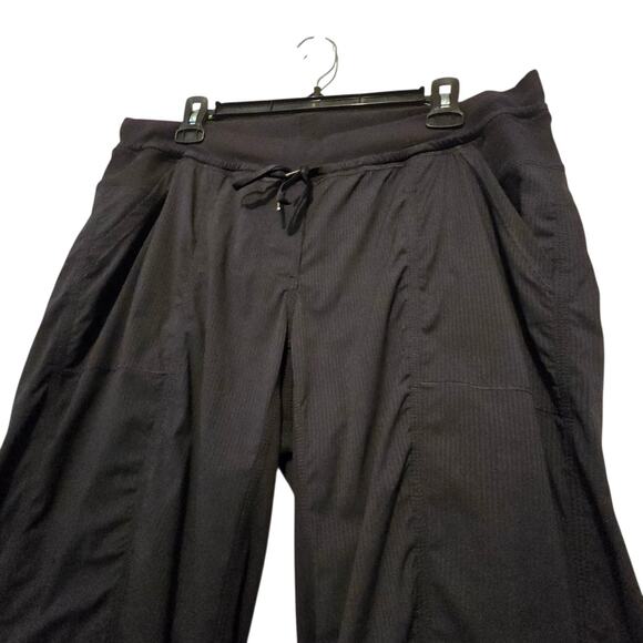 Lululemon Dance Studio Cropped Pants Womens Sz 12 Black Workout Athleisure - Picture 2 of 13